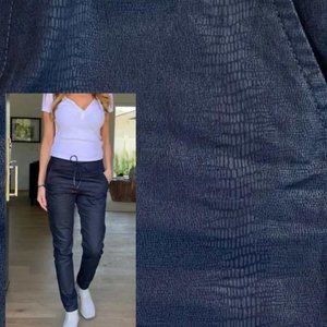 Bevy Flog Pant - Navy Snake